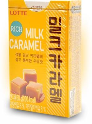 Карамель LOTTE RICH MILK CARAMEL 50 грамм