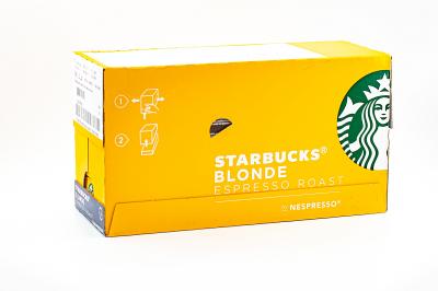 Кофе в капсулах Starbucks Nespresso Blonde Espresso Roast 10 кап. 53 гр