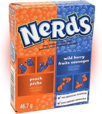 Конфеты Nerds Peach Wild Berry 46,7 гр