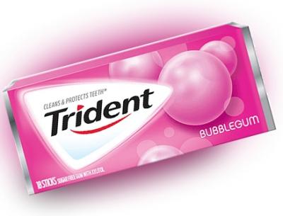 Trident Gum Bubblegum